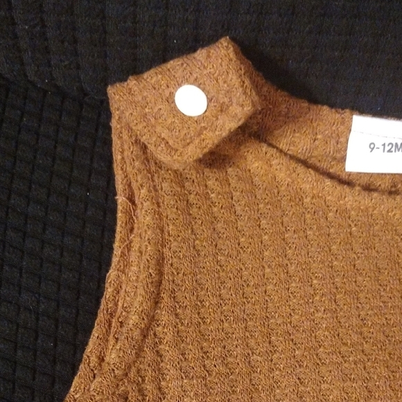 Brown Sleeveless Knit Romper - Picture 3 of 8